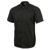 Milwaukee Leather MDM11669 Black Button Up Heavy-Duty Work Shirt for Men's, Classic Mechanic Work Shirt w/ Pockets