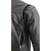 Milwaukee Leather MLM1506 Men's 'Cool-Tec' Black Real Leather Scooter Style Motorcycle Jacket with Utility Pockets