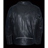 Milwaukee Leather MLM1516 Black Real Leather Motorcycle Jacket for Men – James Brando Style Biker Jacket