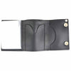 Milwaukee Leather MLW7839 Men's 4” Leather “2nd Amendment” Tri-Fold Wallet w/ Anti-Theft Stainless Steel Chain