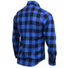 NexGen MNG11634 Men's Black and Blue Long Sleeve Cotton Flannel Shirt