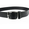 Milwaukee Leather MP7105 Men's Embossed Black Genuine Leather Biker Belt with Interchangeable Buckle
