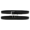 Milwaukee Leather MP7114 Men's Light Black Genuine Leather Belt with Interchangeable Buckle - 1.5 inches Wide