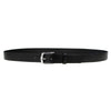 Milwaukee Leather MP7114 Men's  Light Black Genuine Leather Belt with Interchangeable Buckle - 1.5 inches Wide