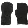 Hot Leathers T68 'The O.G.' Flat Black DOT Half Helmet for Men and Women with MP7922FMSET Heated Balaclava Bundle