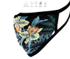 Milwaukee Leather MP7924FM Ladies 'Floral Print' 100 % Cotton Protective Face Mask with Optional Filter Pocket