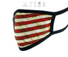 Milwaukee Leather FMD1014 'USA Flag' 100 % Cotton Protective Face Mask with Optional Filter Pocket
