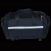 Milwaukee Leather MP8117 Large Black Textile Motorcycle Duffle Style Roll Bag