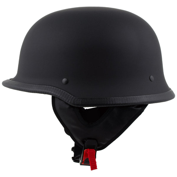dot zft motorcycle helmet MPH9740DOT Dot Approved German Style 'Motorrad' Matte Black Advanced H–  HighwayLeather