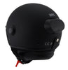 Milwaukee Performance Helmets MPH9802DOT 'Vision' Matte Black 3/4 Open Face Helmet with HD Camera and Bluetooth System