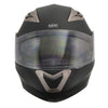 Milwaukee Peformance Helmets MPH9804DOT Matte Black Modular Racing Helmet with Drop Down Tinted Visor