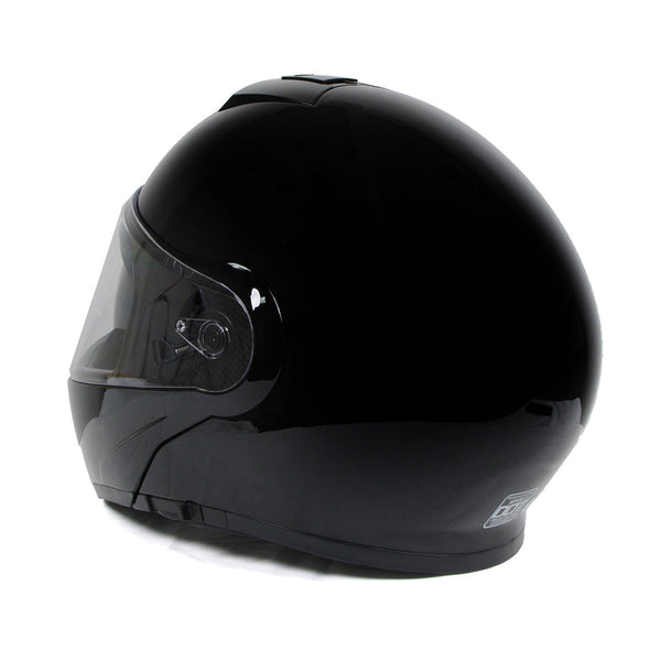 Milwaukee Helmets MPH9813DOT Gloss Black 'Menace' Advanced
