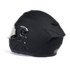 Milwaukee Helmets MPH9814DOT 'Breeze' Flat Black Advanced Motorcycle Modular Helmet for Men and Women Biker w/ Drop Down Visor