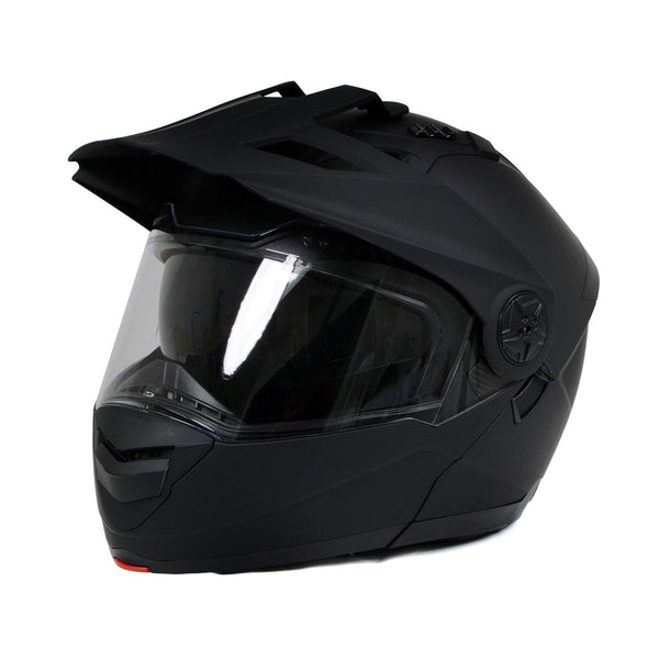 Modular Schuberth E1 Matt Black Visor E1 Adventure Helmet