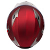 Milwaukee Helmets MPH9826DOT 'Ionized' Flat Red Advanced Motorcycle Modular Helmet w/ Drop Down Visor