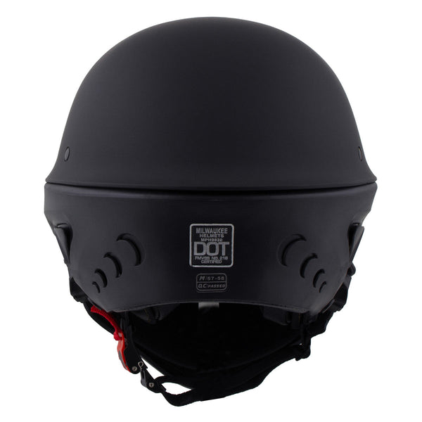 bike helmets milwaukee MPH9830DOT Rascal 3/4 Open Face Flat Black 2 in 1 Motorcycle Helmet Biker face design with a Color:Blue Hawaii 915 Able Carry Daily Plus blue-white