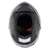 Milwaukee Helmets MPH9836DOT 'Sweeper' Gloss Black Advanced Motorcycle Modular Helmet for Men and Women Biker w/ Drop Down Visor