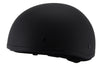 Milwaukee Performance Helmets MPH9850N Novelty 'Air Stream' Matte Black Half Helmet with Drop Down Tinted Visor