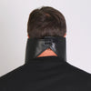 Hot Leathers NWL1004 Black Leather Skull Neck Warmer with Fleece Lining