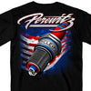 Official Perewitz PFM1006 Menâ€™s Spark Plug Black T-Shirt