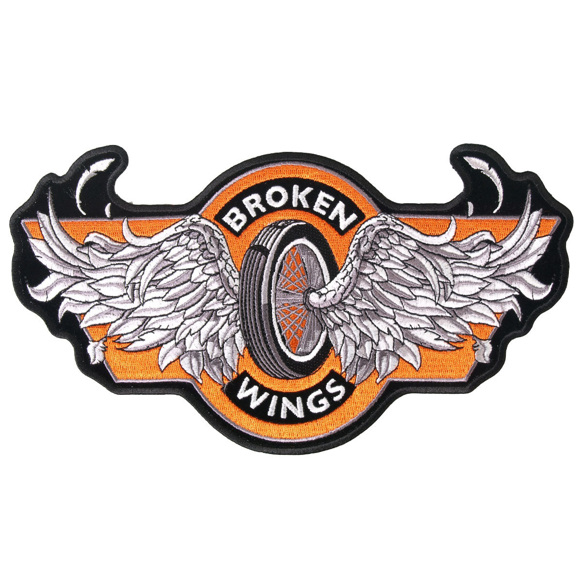 Hot Leathers PPA6180 Broken Wings 4" x 2" Patch