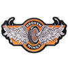 Hot Leathers PPA6180 Broken Wings 4" x 2" Patch