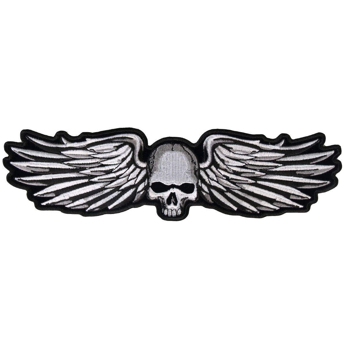 Hot Leathers PPA6818 Metal Wings 11" x 3" Patch