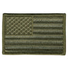 Hot Leathers PPA6991 Woodland Style American Flag 3" x 2" Patch