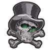 Hot Leathers PPA9340 Top Hat Cross Bones 3" x 4" Patch