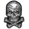 Hot Leathers PPA9693 Scratch Skull 3" x 4" Patch