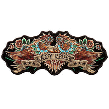 Hot Leathers PPA9777 Lady Rider Banner Eagle 8"x3" Patch
