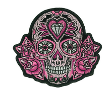 Hot Leathers PPA6960 Red SUGAR SKULL 3" Patch - HighwayLeather