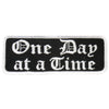Hot Leathers PPL9224 One Day At A Time 4" x 2" Patch