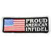 Hot Leathers PPL9226 American Infidel 4" x 2" Patch