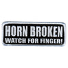 Hot Leathers PPL9246 Horn Broken 4" x 2" Patch