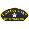 Hot Leathers PPL9319  Not a Vet 4" x 2" Patch