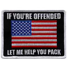 Hot Leathers PPL9615 If Youâ€™re Offended 4"x 4" Patch