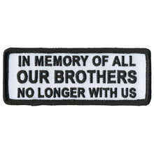 Hot Leathers PPL9813 In Memory of 4"x 2" Patch