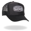 Hot Leathers PWA1006 Official Providence Cycle Worx Gray Patch Snapback Trucker Hat
