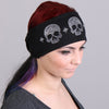 Hot Leathers RWC1002 Original Skulls Bling Head Wraps