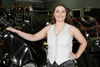 HL14501 Women's Side Lace Leather Vest - The Classic - HighwayLeather