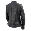 Milwaukee Leather Vintage SFL2813 Women's Black Leather Moto Style Fashion Jacket