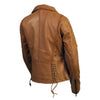 Milwaukee Leather SFL2870 Women's ‘Duchess’ Whiskey Motorcycle Style Fashion Casual Leather Jacket