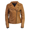 Milwaukee Leather SFL2870 Women's ‘Duchess’ Whiskey Motorcycle Style Fashion Casual Leather Jacket