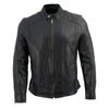 Milwaukee Leather Vintage SFM1803 Men's Black Leather Moto Style Fashion Jacket