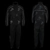 NexGen SH2334 Men’s Black Water Proof Rain Suit with Reflective Flame Skull Design