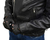 Milwaukee Leather SH247 Men's Black Leather Unlined Classic Style Driving Gloves