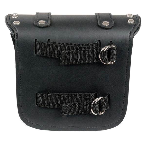 Milwaukee Leather SH546 Small Black PVC Studded Motorcycle Sissy