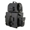Milwaukee Leather SH660 Large Black 2-Piece PVC Motorcycle Touring Pack