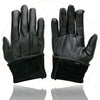 Milwaukee Leather Men's Gauntlet Motorcycle Hand Gloves-Deerskin Unlined Adjustable Wrist Strap Closure-SH864